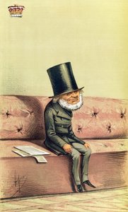 Lord John Russell (1792-1878) tegneserie fra Vanity Fair, 1869 af English School